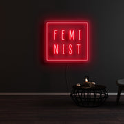 Feminist Neon Sign