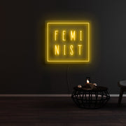 Feminist Neon Sign