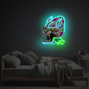 Fiercely Leopard Man LED Neon Acrylic Artwork