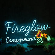 Fine Glow Campgroud Neon Sign