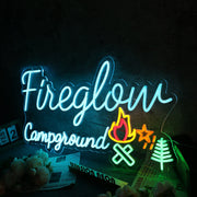 Fine Glow Campgroud Neon Sign