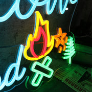 Fine Glow Campgroud Neon Sign