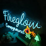 Fine Glow Campgroud Neon Sign