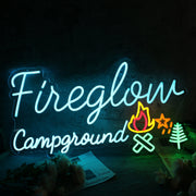 Fine Glow Campgroud Neon Sign