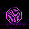 Fingerprint Purple Custom Neon Sign