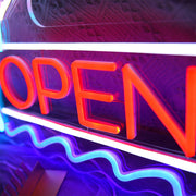 Fish Open Neon Sign