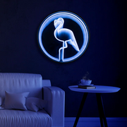 Flamingo Infinity Mirror Neon Sign