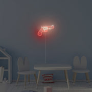 Flare Gun Neon Sign