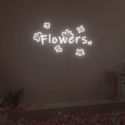 Flowers Neno Sign Fashion Custom Neon Sign Lights Night Lamp Led Neon Sign Light For Home Party MG10153