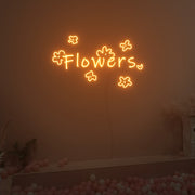 Flowers Neno Sign Fashion Custom Neon Sign Lights Night Lamp Led Neon Sign Light For Home Party MG10153