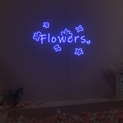 Flowers Neno Sign Fashion Custom Neon Sign Lights Night Lamp Led Neon Sign Light For Home Party MG10153