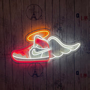 Flying Jordans Neon Sign