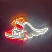 Flying Jordans Neon Sign