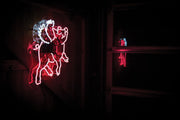 Flying Pig Neon Sign