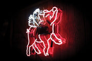 Flying Pig Neon Sign