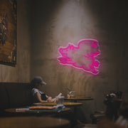 Flying Pig With Wings LED Neon Sign