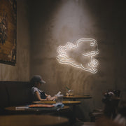 Flying Pig With Wings LED Neon Sign