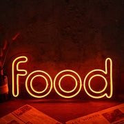 FOOD Neon LED Sign