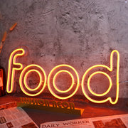 FOOD Neon LED Sign