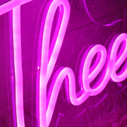 Forever To Thee Pink Neon Sign