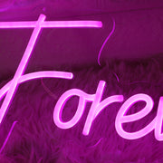 Forever To Thee Pink Neon Sign