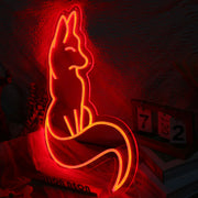 Fox Red LED Neon Sign