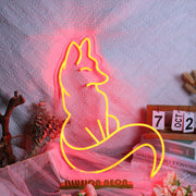 Fox Red LED Neon Sign