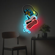 Freaking Vacuum Cleaner LED Neon Acrylic Artwork