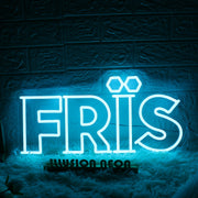 Fris Blue Neon Sign