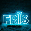 Fris Blue Neon Sign