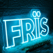 Fris Blue Neon Sign