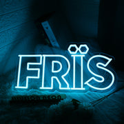 Fris Blue Neon Sign