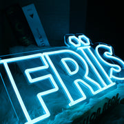 Fris Blue Neon Sign