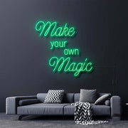 Frozen Make Your Own Magic Neon Sign