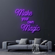 Frozen Make Your Own Magic Neon Sign