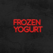 Frozen Yogurt Neon Sign