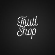 Fruit Shop Neon Sign