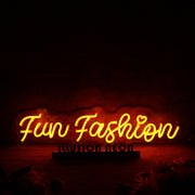 Fun Fashion Red Neon Sign