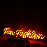 Fun Fashion Red Neon Sign