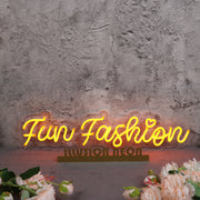 Fun Fashion Red Neon Sign