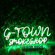 G-Town Smoke Shop Neon Sign