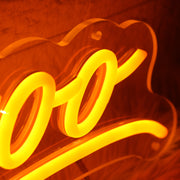 Gabagoo Orange Neon Sign