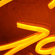 Gabagoo Orange Neon Sign