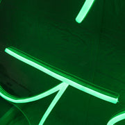 Gaede Green Neon Sign