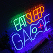 Game Eat Sleep Custom Neon Sign