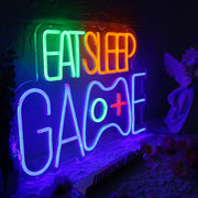 Game Eat Sleep Custom Neon Sign