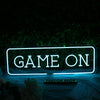 Game On Blue LED Custom Neon Sign