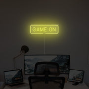 Game On Neon Sign