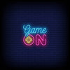 Game On Neon Sign