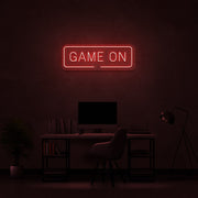 Game On Neon Sign